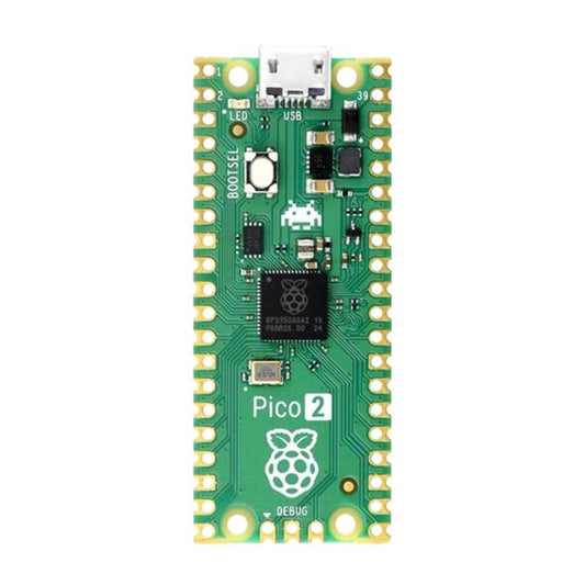 Waveshare For Raspberry Pi Pico 2 Microcontroller Board Based On Official RP2350 Chip Dual-Core & Dual-Architecture Design, Original, Starter Kit, Sensor Kit