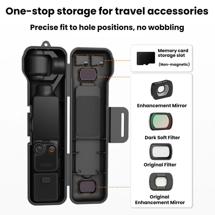For DJI Osmo Pocket 4 / 3 BRDRC Display Gimbal Lens Cover Protective Case