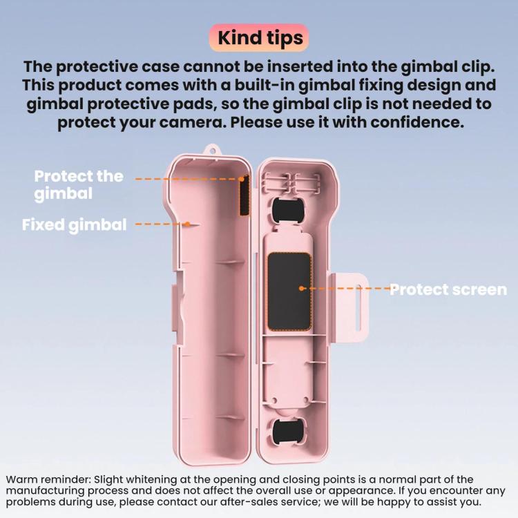 For DJI Osmo Pocket 4 / 3 BRDRC Display Gimbal Lens Cover Protective Case