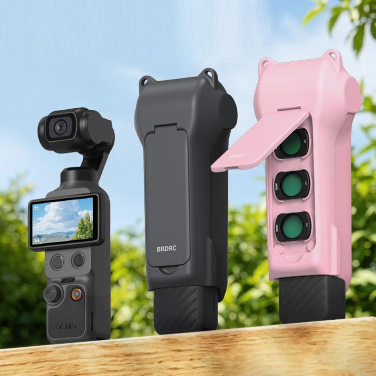 DJI Osmo Pocket 4 / 3 BRDRC Lens Screen Filter Storage Protective Case