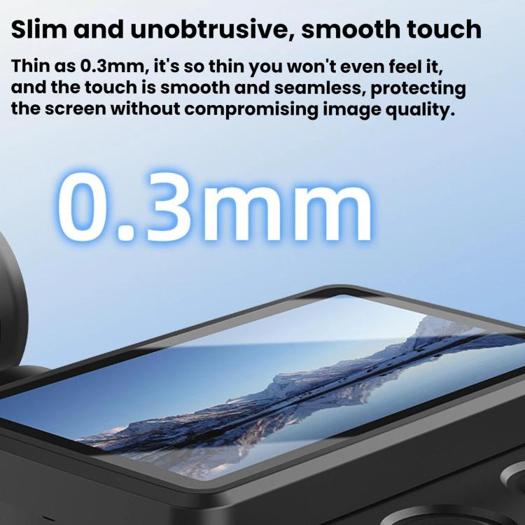 For DJI Osmo Pocket 4 / 3 BRDRC AR Tempered Glass Screen Protector Applicator