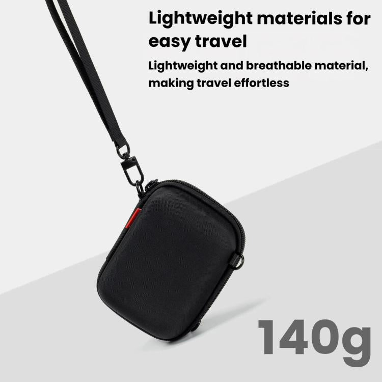 Cwatcun H45 3.0 Portable CCD Camera Bag Single-Shoulder EVA Mirrorless Compact Cameras Storage Bag, H45 3.0 (Black)