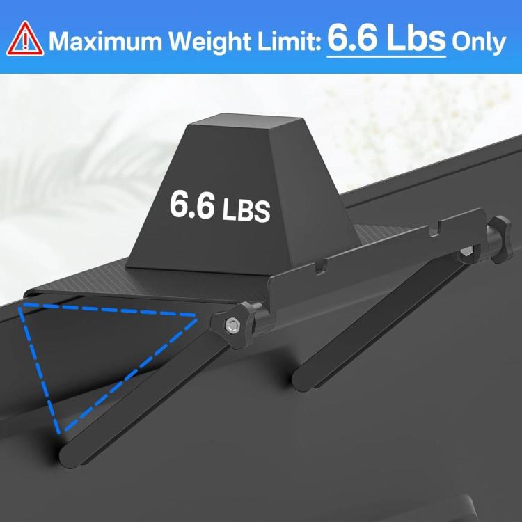 13-Inch Wall-Mounted Adjustable TV Top Shelf