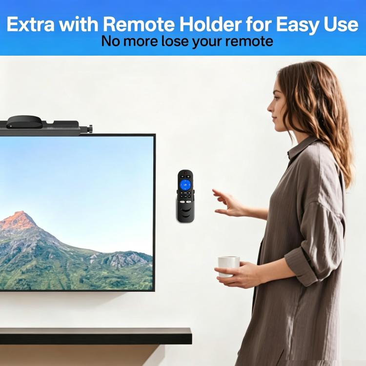 13-Inch Wall-Mounted Adjustable TV Top Shelf