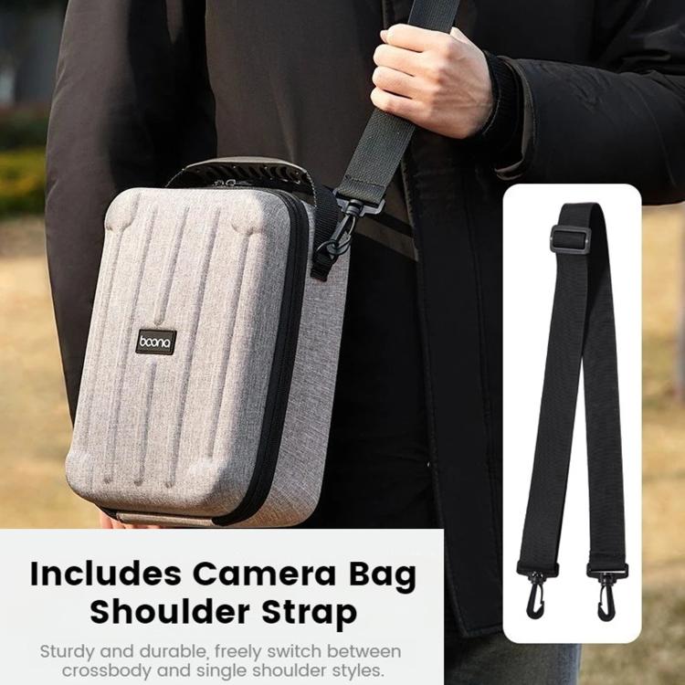 Baona FH002 Crossbody Single-Shoulder Camera Bag Portable EVA Hard-Shell Protective Case