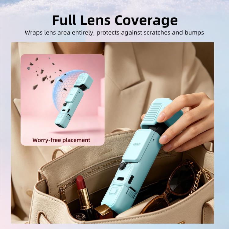 For DJI Osmo Pocket 4 BRDRC Display Sunshade Protective Silicone Case