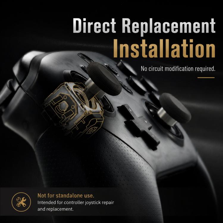 GuliKit TMR Electromagnetic Joystick Replacement, For PS5 Controller, For PS4 Controller, For Switch Pro Controller, For Xbox Series Controller