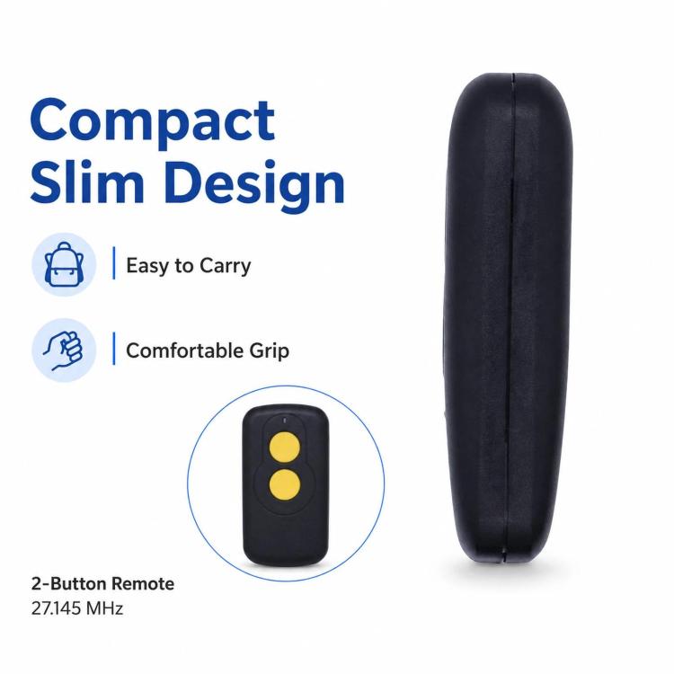 For Elsema Key301 2-Key Wireless Garage Door Remote Control 27.145MHz