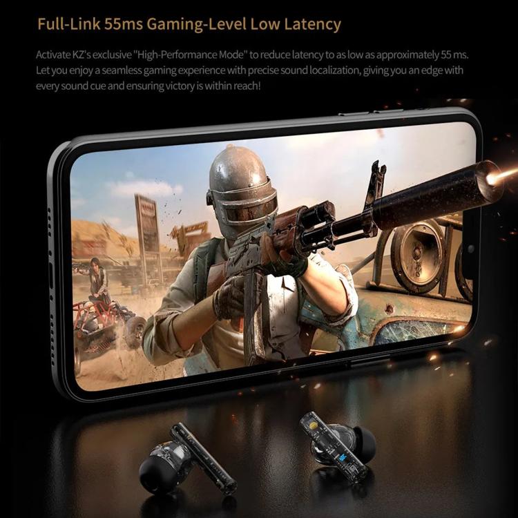 KZ-Carol Active Noise Reduction Bluetooth Earphones Hi-Fi ANC Noise Reduction TWS Earbuds, Carol