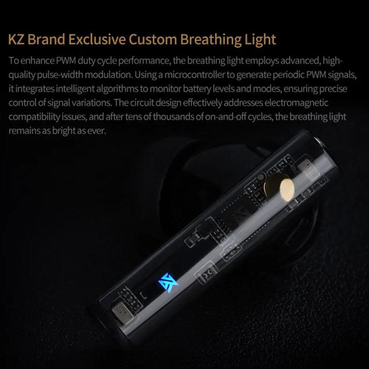 KZ-Carol Active Noise Reduction Bluetooth Earphones Hi-Fi ANC Noise Reduction TWS Earbuds, Carol