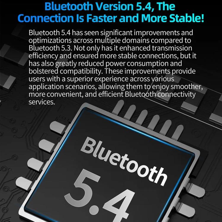 HD Wireless Bluetooth 5.4 Gaming Earphones Ear Hooks, AE01