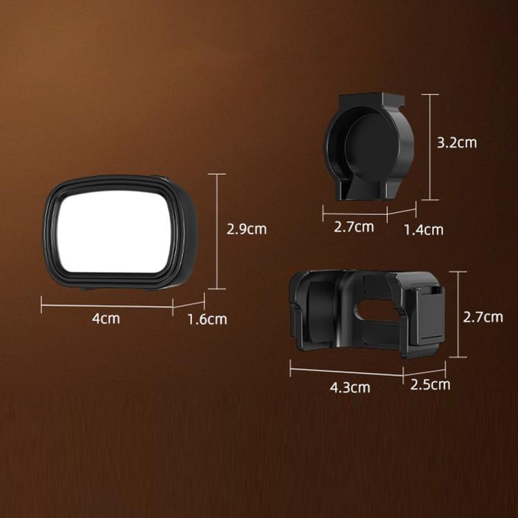 For DJI Pocket 4 BRDRC Portable Handheld Magnetic Selfie Light