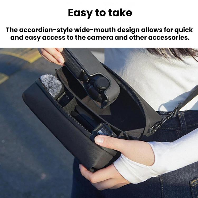 For DJI Osmo Pocket 4/3 BRDRC Handbag Crossbody Protective Storage Bag