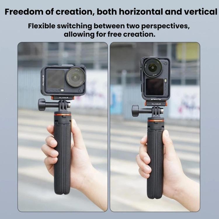 For DJI Osmo Action 6 / 5 Pro / 4 / 3 FLYMILE Magnetic Quick-Release Base