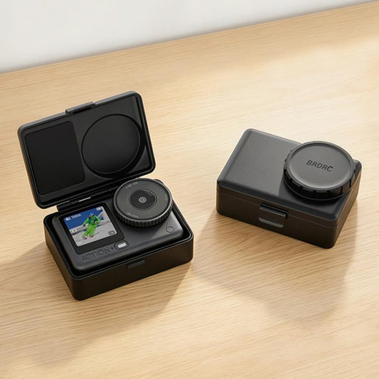 For DJI Osmo Action 3 / 4 / 5 Pro / 6 BRDRC Shockproof Drop-Proof Storage Box