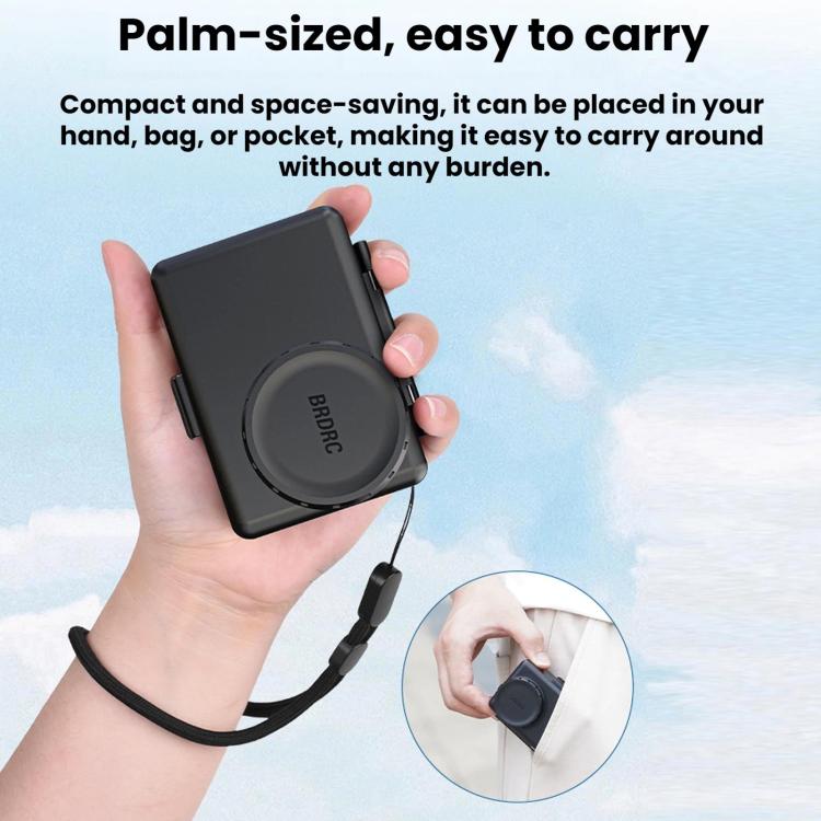 For DJI Osmo Action 3 / 4 / 5 Pro / 6 BRDRC Shockproof Drop-Proof Storage Box