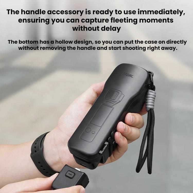 For DJI Osmo Pocket 3 BRDRC Filter Storage Flip Case With Magnetic Clasp