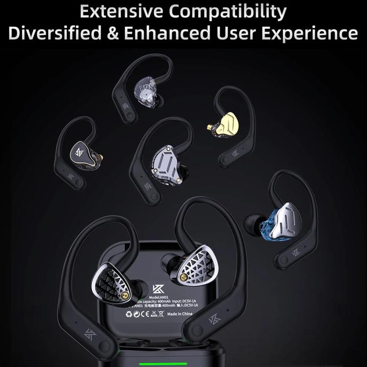 HD Wireless Bluetooth 5.4 Earhook Active Noise Reduction Hi-Fi Gaming Earphones, AN01
