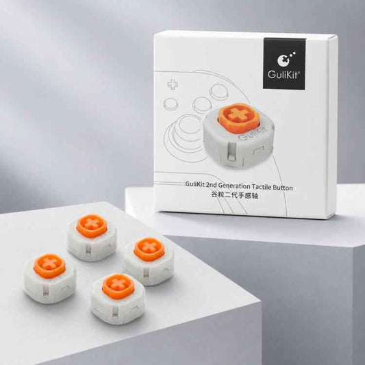 GuliKit 2nd Generation Tactile Button For Gulikit KingKong Pro NS08 / 2 Pro NS09 Game Controller Joystick Repair Replacement, NS33