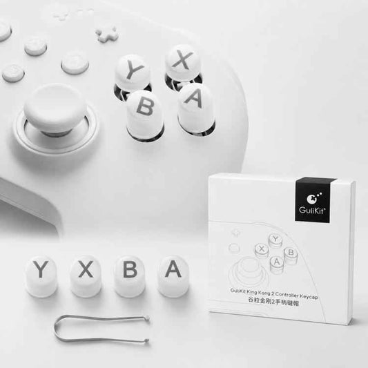 GuliKit NS32 King Kong 2 Controller Keycap Set ABXY Buttons with Metal Keypuller, NS32