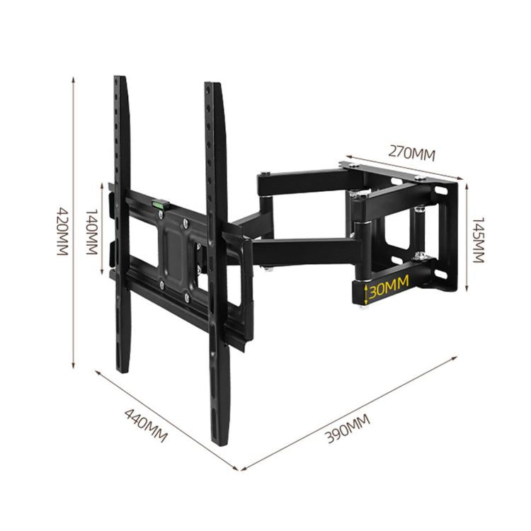 26-65 Inch Telescopic Rotating TV Wall Mount, ZX-105