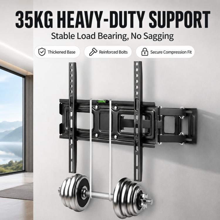 26-65 Inch Telescopic Rotating TV Wall Mount, ZX-105