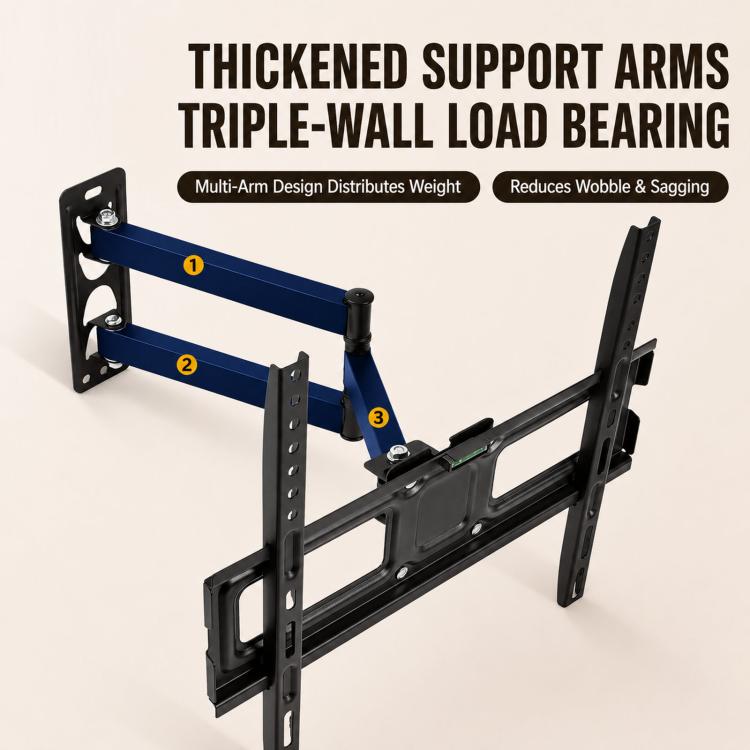 26-55 inch Telescopic Rotating TV Wall Mount, ZX-103