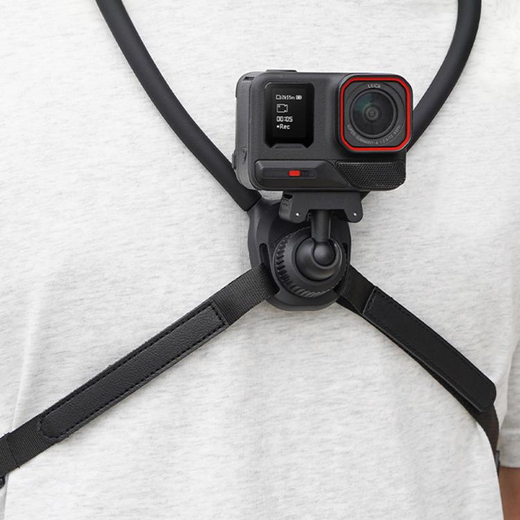 BRDRC POV Perspective Shot Quick-Release Neck Brace, For Insta360  Ace Pro 1 / 2, For Gopro