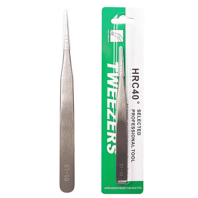 Stainless Steel Anti-Static Tweezers For Phone Repair Multi-Purpose Tweezers For Jewelry Picking & Bird Nest Cleaning, ST-10, ST-11, ST-12, ST-13, ST-14, ST-15, ST-16, ST-17, ST-18