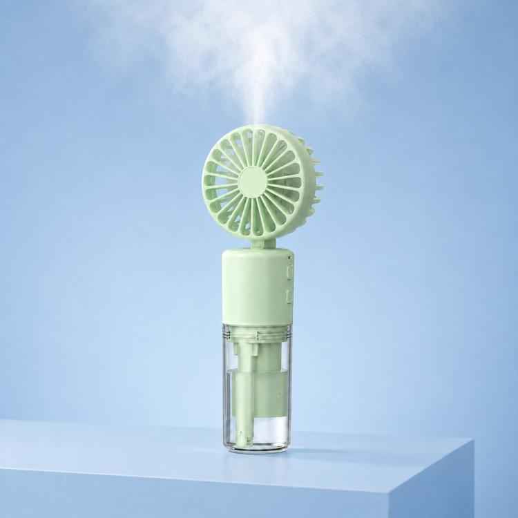 Handheld Misting Fan with Neck Strap 180 Degree Foldable Portable Water Spray Fan Type-C Rechargeable Mini Personal Face Mister Fan