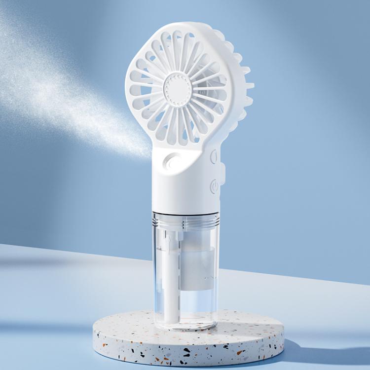 Handheld Misting Fan Portable Water Spray Fan Type-C Rechargeable Mini Personal Face Mister Fan