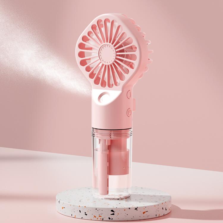 Handheld Misting Fan Portable Water Spray Fan Type-C Rechargeable Mini Personal Face Mister Fan