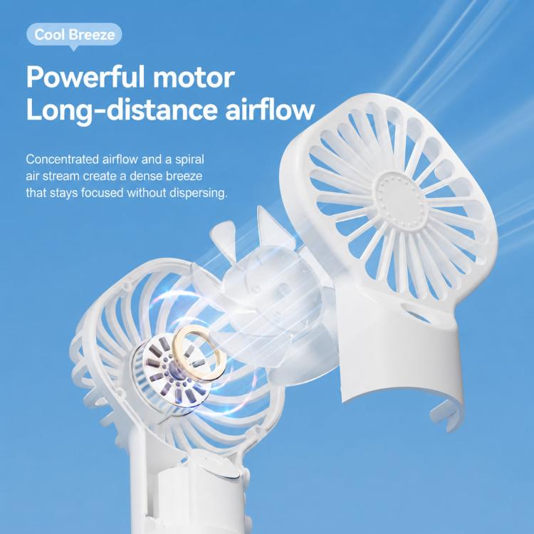 Handheld Misting Fan Portable Water Spray Fan Type-C Rechargeable Mini Personal Face Mister Fan