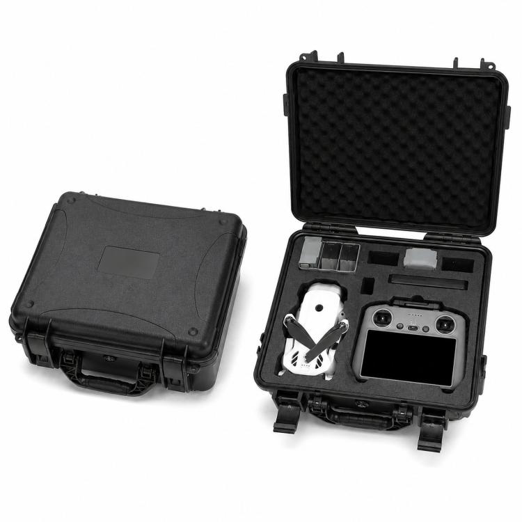 For DJI Lito 1 / X1 Drone Shockproof Safety Case Outdoor Portable Waterproof Storage B, Black No Shoulder Strap, Black With Shoulder Strap