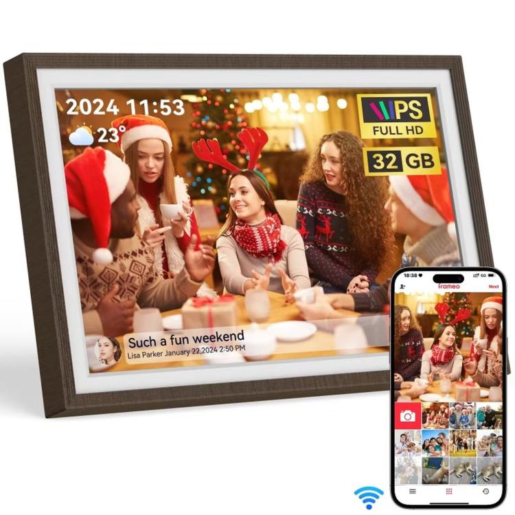 10.1 Inch Uhale Smart Cloud Photo Frame WiFi Mobile Photo Transfer Touchscreen Digital Signage, EU Plug, UK Plug, US Plug, AU Plug