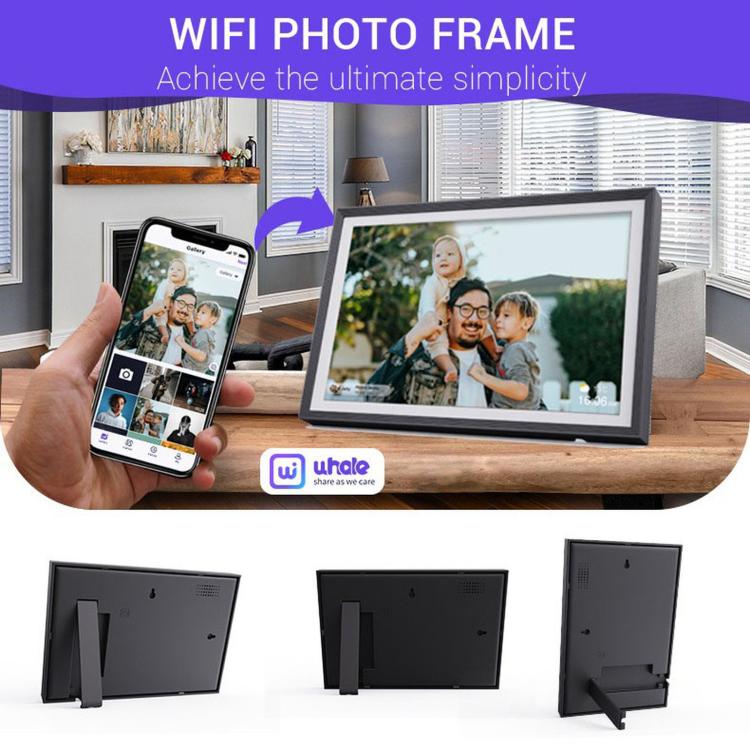10.1 Inch Uhale Smart Cloud Photo Frame WiFi Mobile Photo Transfer Touchscreen Digital Signage, EU Plug, UK Plug, US Plug, AU Plug