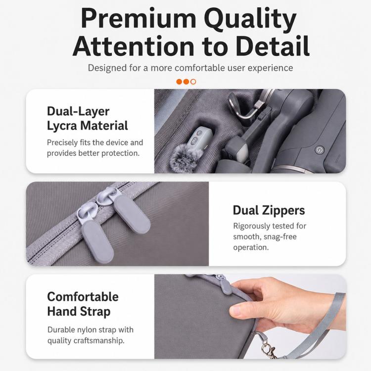 For DJI OSMO Mobile 8P Carrying Case Gimbal Storage Bag