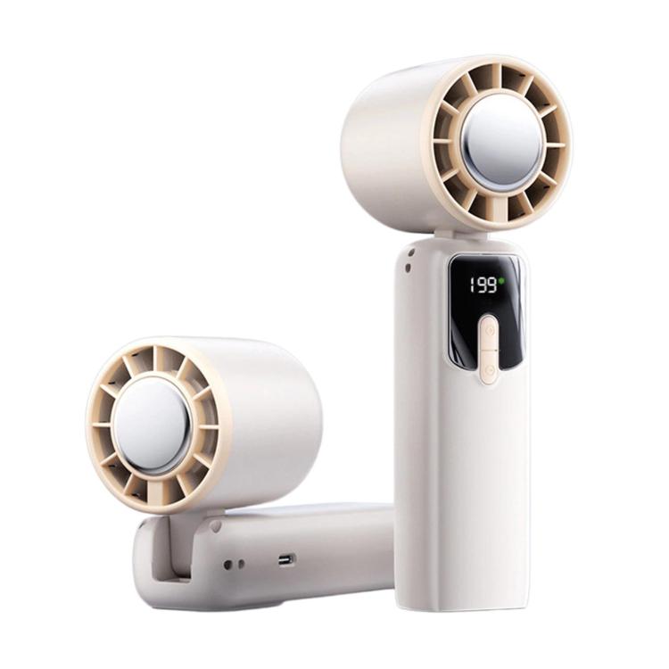 Y29 Handheld Ice Compress Fan With Digital Display 199-Speed Portable Outdoor Fan