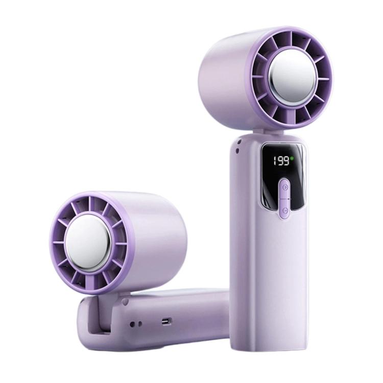 Y29 Handheld Ice Compress Fan With Digital Display 199-Speed Portable Outdoor Fan