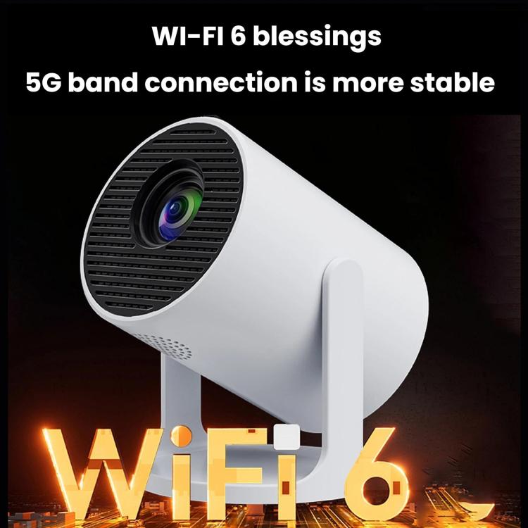 HY300Pro+ Mini Android 13 Short-Throw Projector HD Portable Home Projector, US Plug, EU Plug, UK Plug