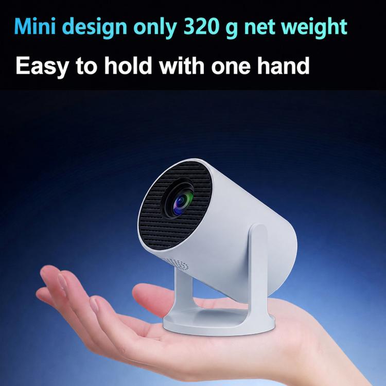 HY300Pro+ Mini Android 13 Short-Throw Projector HD Portable Home Projector, US Plug, EU Plug, UK Plug