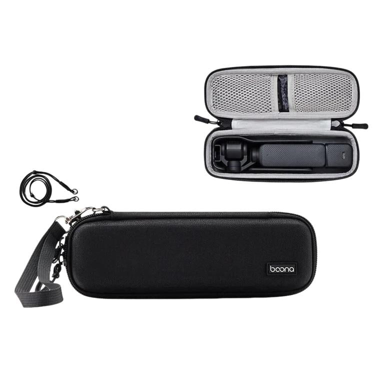 Baona FD006 For DJI Osmo Pocket 3 Hard EVA Case Action Camera Protective Travel Pouch, Gray, Black, Gray+Lanyard, Black+Lanyard, Gray Upgraded, Black Upgraded, Upgraded Gray+Lanyard, Upgraded Black+Lanyard
