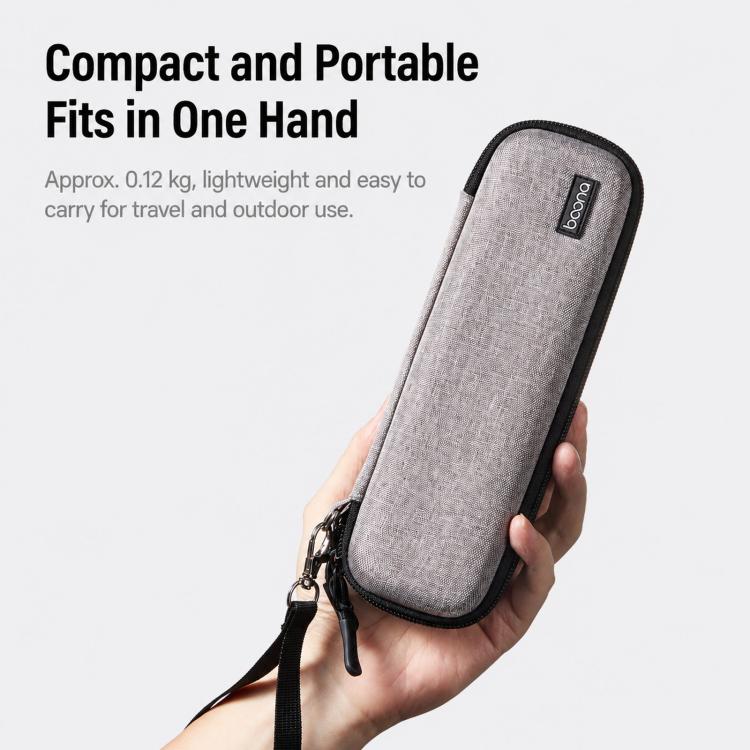 Baona FD006 For DJI Osmo Pocket 3 Hard EVA Case Action Camera Protective Travel Pouch, Gray, Black, Gray+Lanyard, Black+Lanyard, Gray Upgraded, Black Upgraded, Upgraded Gray+Lanyard, Upgraded Black+Lanyard