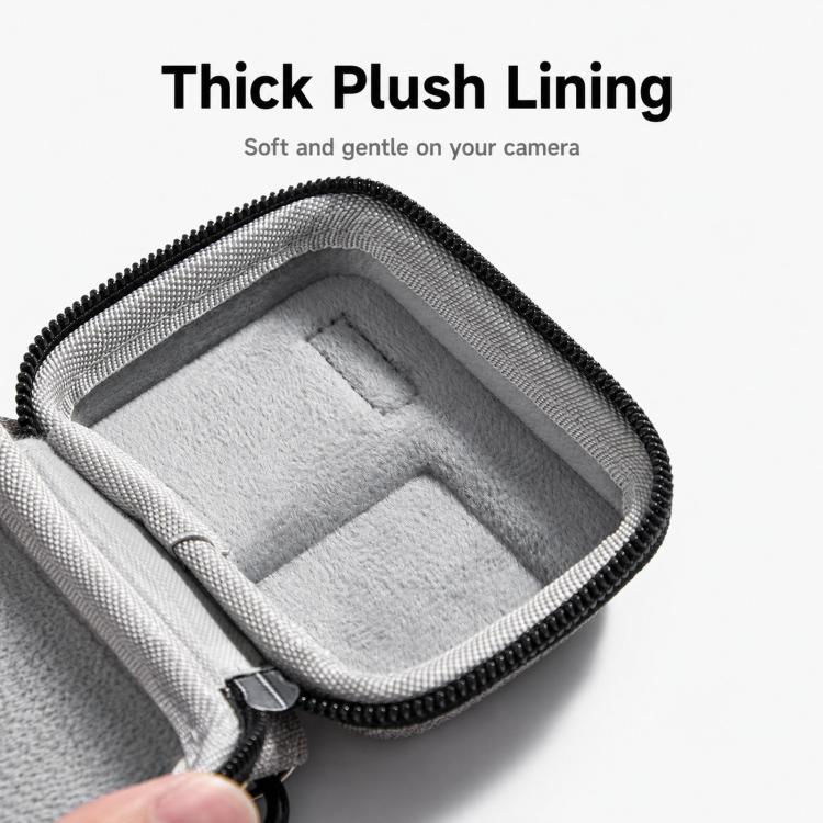 Baona BN-FD002 For DJI Osmo Action 3 / 4 / 5 Pro Mini Action Camera Case Hard EVA Protective Storage Bag
