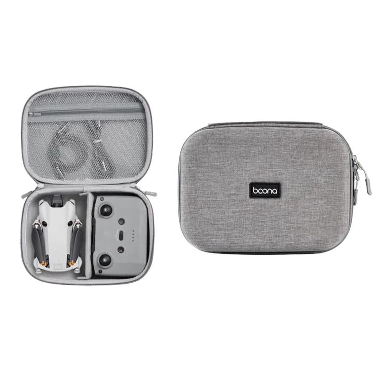 Baona BN-F034 Hard Carrying Case Portable EVA Travel Protective Storage Bag, For DJI Mini 2 / 2SE / SE / 4K / 3 / 3 Pro / 4 Pro, Vertical Gray, Vertical Black, Horizontal Gray, Horizontal Black