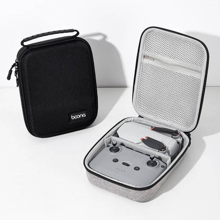 Baona BN-F034 Hard Carrying Case Portable EVA Travel Protective Storage Bag, For DJI Mini 2 / 2SE / SE / 4K / 3 / 3 Pro / 4 Pro, Vertical Gray, Vertical Black, Horizontal Gray, Horizontal Black