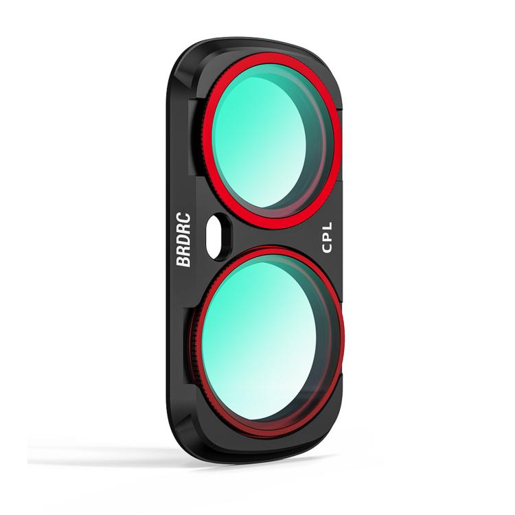 For Insta360 Luna Ultra BRDRC Filter Accessories, UV, CPL, ND16, Black Soft, Anti-Light Pollution, 3pcs /Set CPL + ND16 + Black Soft, 3pcs /Set CPL + Black Soft + Adjustable VND, 4pcs /Set CPL + Black Soft + Anti-Light Pollution + Adjustable VND