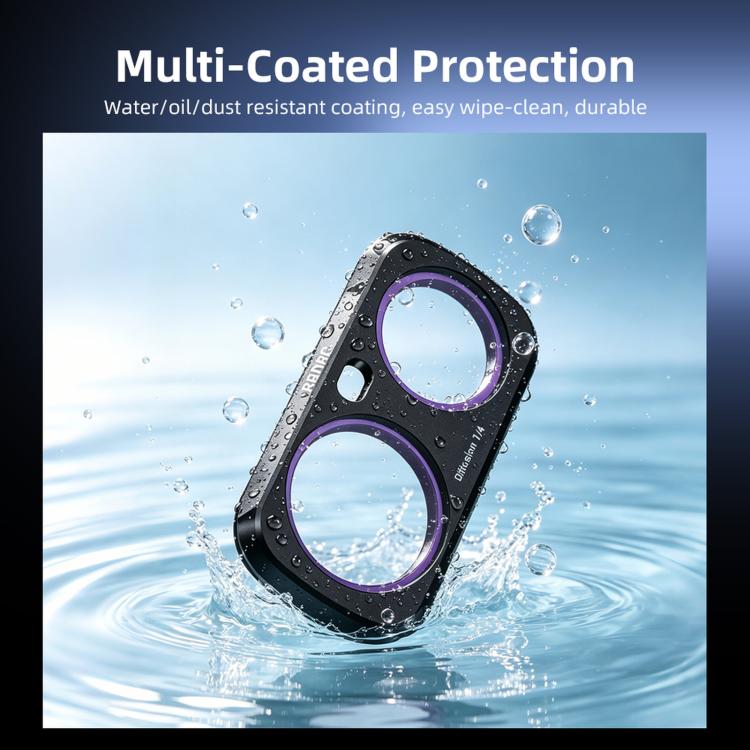 For Insta360 Luna Ultra BRDRC Filter Accessories, UV, CPL, ND16, Black Soft, Anti-Light Pollution, 3pcs /Set CPL + ND16 + Black Soft, 3pcs /Set CPL + Black Soft + Adjustable VND, 4pcs /Set CPL + Black Soft + Anti-Light Pollution + Adjustable VND