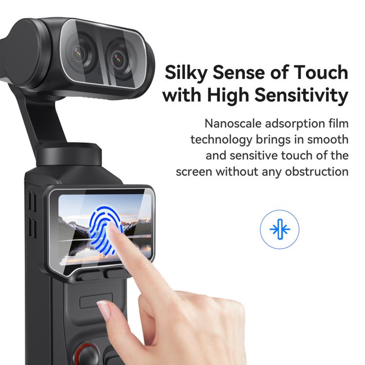 For Insta360 Luna Ultra aMagisn 9H Tempered Glass Screen Protector Screen & Lens Protective Film, 1+1 Pack, 2+2 Pack