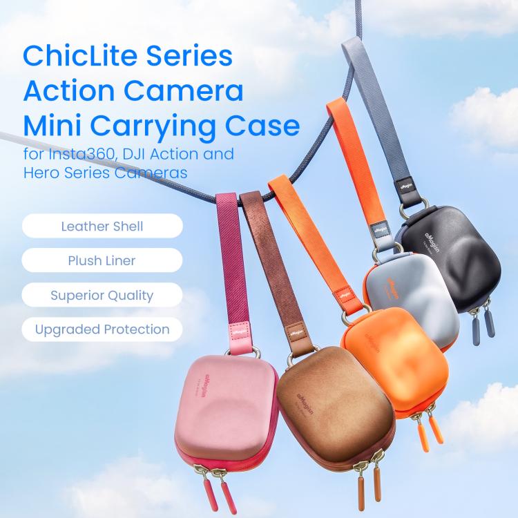 AMagisn ChicLite Series Action Camera Mini Carrying Case For Insta360, DJI Osmo Action & GoPro Hero